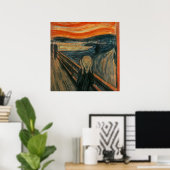 Der Schrei von Edvard Munch, symbolischer Maler Poster (Heimbüro)