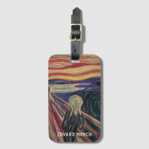 Der Schrei von Edvard Munch, Vintage-Expressionism Gepäckanhänger