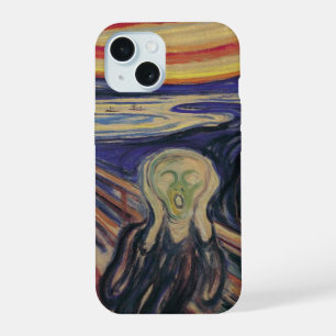 Der Schrei von Edvard Munch, Vintage-Expressionism iPhone 15 Hülle