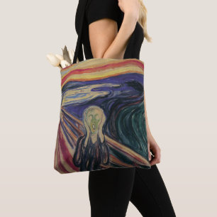 Der Schrei von Edvard Munch, Vintage-Expressionism Tasche