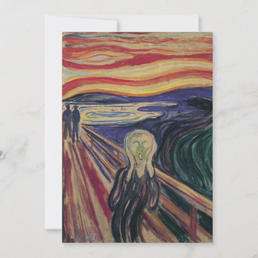 Der Schrei von Edvard Munch, Vintager Expressionis (Vorderseite)