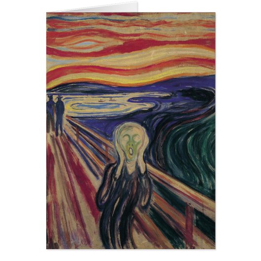 Der Schrei von Edvard Munch, Vintager Expressionis (Vorne)