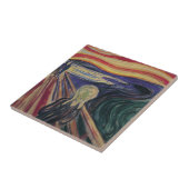 Der Schrei von Edvard Munch, Vintager Expressionis Fliese (Seite)