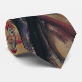 Der Schrei von Edvard Munch, Vintager Expressionis Krawatte (Gerollt)