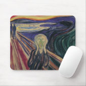 Der Schrei von Edvard Munch, Vintager Expressionis Mousepad (Mit Mouse)