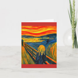 Der Schrei von Munch, FI Art Karte