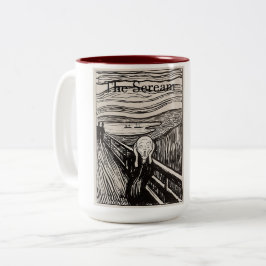 Der Schrei Zweifarbige Tasse