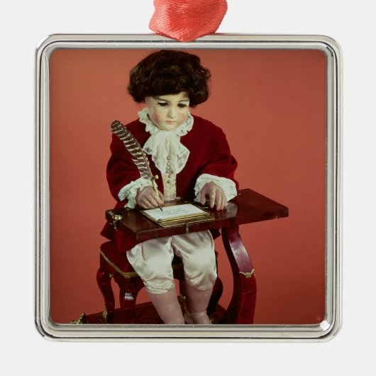 Der Schreiber Silbernes Ornament (Vorne)