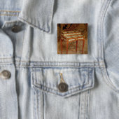 Der Schreibtisch der Frau mit Platten von Sevres Button (Beispiel)