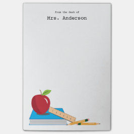 Der Schreibtisch-personalisierte klebrige Post-it Klebezettel