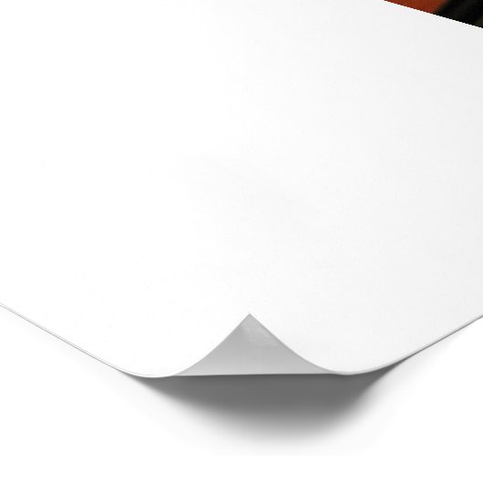 Der Schreibtisch Poster (Ecke)