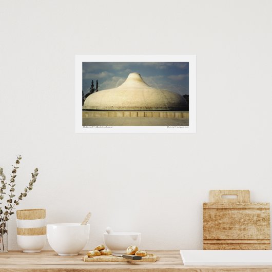 Der Schrein des Buches Poster (Küche)