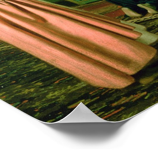 Der Schrein von Imam Hussein Poster (Ecke)