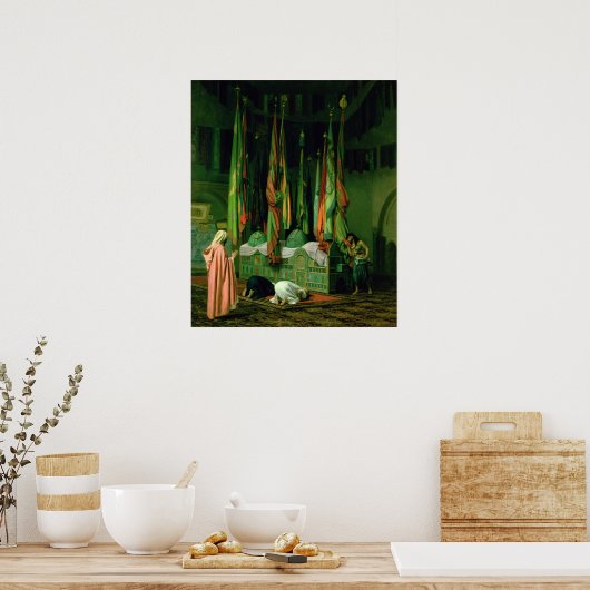 Der Schrein von Imam Hussein Poster (Küche)