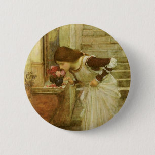 Der Schrein von John William Waterhouse Button