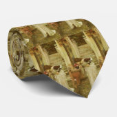 Der Schrein von John William Waterhouse Krawatte (Gerollt)