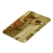 Der Schrein von John William Waterhouse Magnet (Linke Seite)