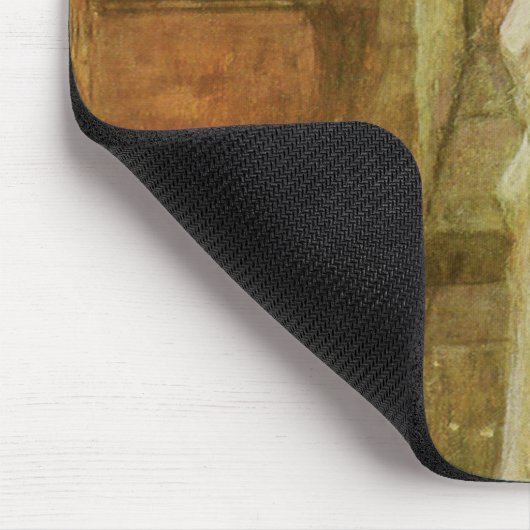 Der Schrein von John William Waterhouse Mousepad (Ecke)