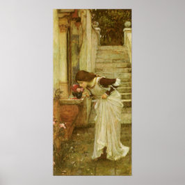 Der Schrein von John William Waterhouse Poster