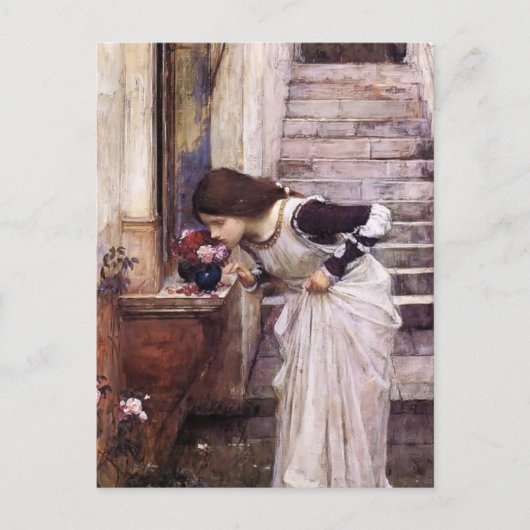 Der Schrein von John William Waterhouse Postkarte (Vorderseite)