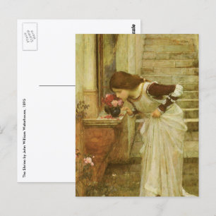 Der Schrein von John William Waterhouse Postkarte