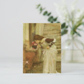 Der Schrein von John William Waterhouse Postkarte (Stehend Vorderseite)