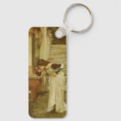 Der Schrein von John William Waterhouse Schlüsselanhänger (Rückseite)