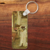 Der Schrein von John William Waterhouse Schlüsselanhänger (Rückseite)