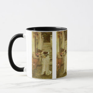 Der Schrein von John William Waterhouse Tasse