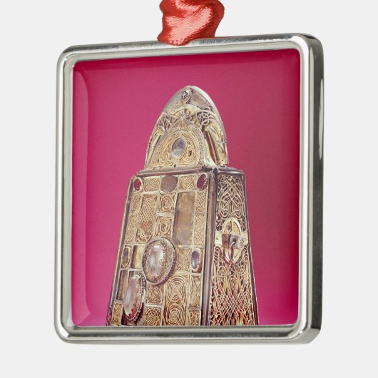 Der Schrein von St Patrick Bell Silbernes Ornament (Links)