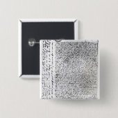Der schriftliche Versand von Sir Francis Drake Button (Vorne & Hinten)