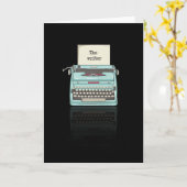 Der Schriftsteller Karte (Gelbe Blume)
