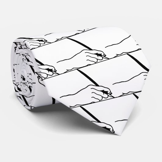 Der Schriftsteller Krawatte (Gerollt)