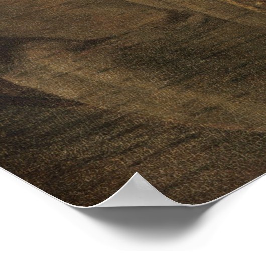 Der Schriftsteller Poster (Ecke)