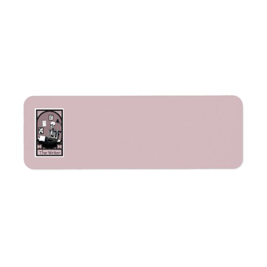 "Der Schriftsteller" Tarot-Kartendesign  (Vorne)