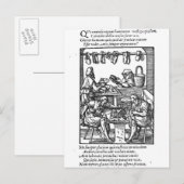 Der Schuhmacher Postkarte (Vorne/Hinten)