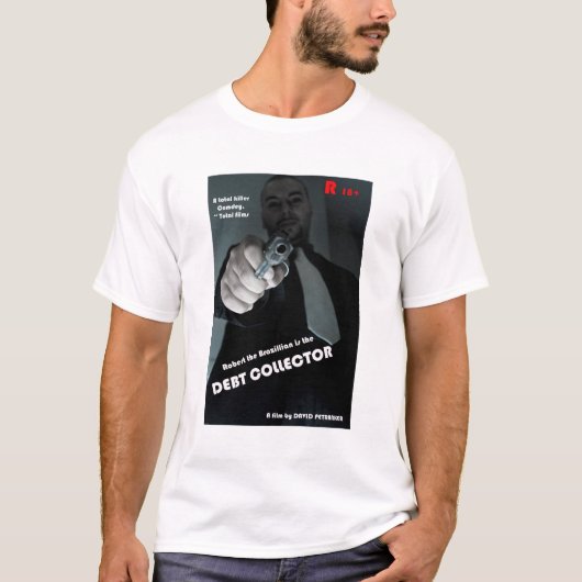 Der Schulden-Kollektor T-Shirt (Vorderseite)