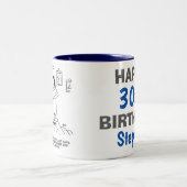 Der Schulleiter soll zur Schule gehen Zweifarbige Tasse (Mittel)