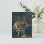 Der Schulmeister, 1626-79 Postkarte (Stehend Vorderseite)