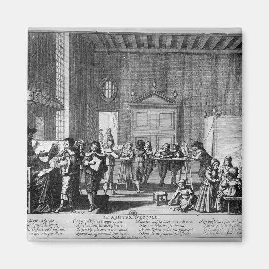 Der Schulmeister Magnet (Vorne)