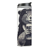 Der Schurkenwärmer Thermosbecher (Nach links gedreht)