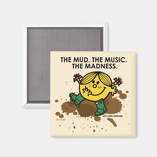 Der Schuss der Musik Der Wahnsinn Magnet (Vorderseite/Rückseite)