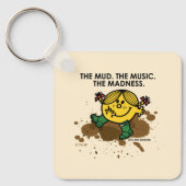 Der Schuss der Musik Der Wahnsinn Schlüsselanhänger (Vorderseite)