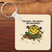 Der Schuss der Musik Der Wahnsinn Schlüsselanhänger (Vorderseite)