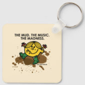 Der Schuss der Musik Der Wahnsinn Schlüsselanhänger (Rückseite)