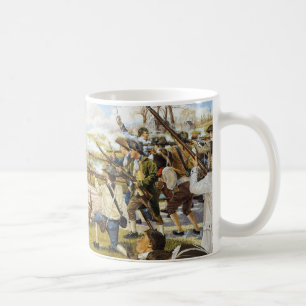 Der Schuss gehört 'ringsum die Welt Domenick Kaffeetasse