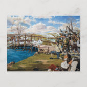 Der Schuss hörte 'Runde um den Weltkrieg um das Üb Postkarte (Vorderseite)