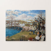 Der Schuss hörte 'Runde um den Weltkrieg um das Üb Puzzle (Horizontal)