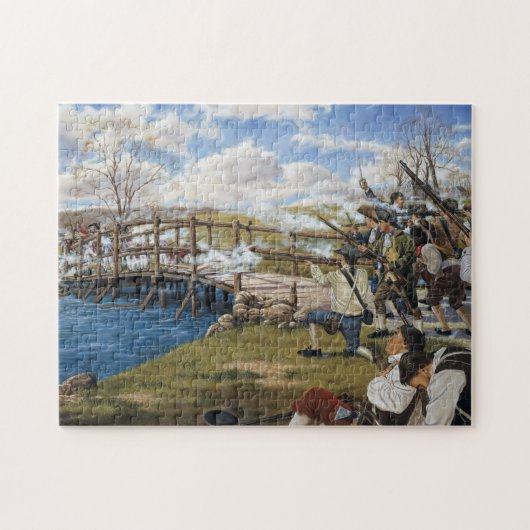 Der Schuss hörte 'Runde um den Weltkrieg um das Üb Puzzle (Horizontal)