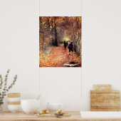 Der Schuss Poster (Küche)